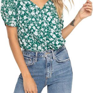 Astr Floral Patterned Bodysuit